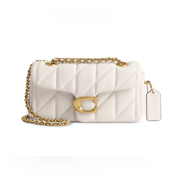 COACHQuilted Tabby Small Leather Shoulder Bag 20